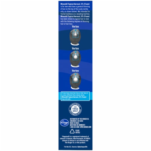 Kroger® Hair Regrowth Treatment for Men Perspective: left