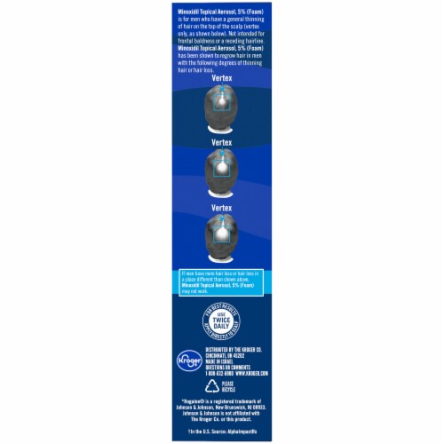 Kroger® Hair Regrowth Treatment for Men Perspective: left