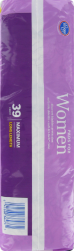 Kroger® Maximum Long Pads for Women Perspective: left