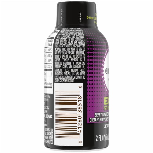 Kroger® Extra Strength Berry Flavored Liquid Energy Support Perspective: left