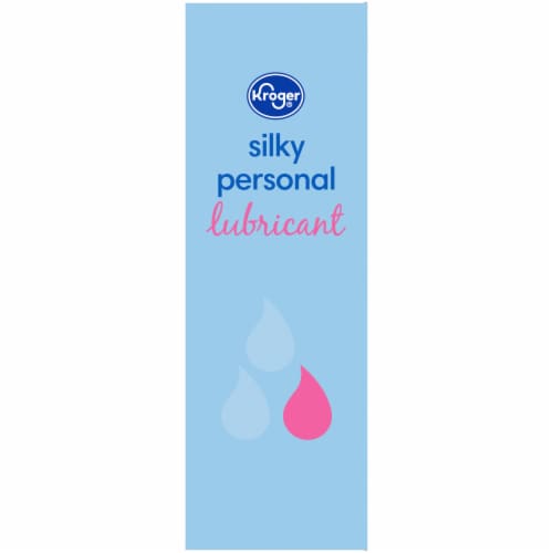 Kroger® Silky Personal Lubricant Perspective: left