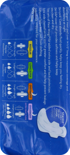 Kroger® Maxi Pads Perspective: left