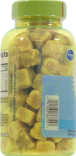 Kroger® Calcium Gummies Perspective: left