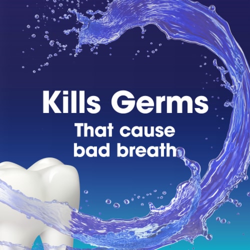 Kroger® Whitening Mouthwash Clean Mint Alcohol Free Perspective: left