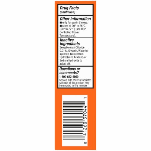 Kroger® Itch Relief Eye Drops Perspective: left