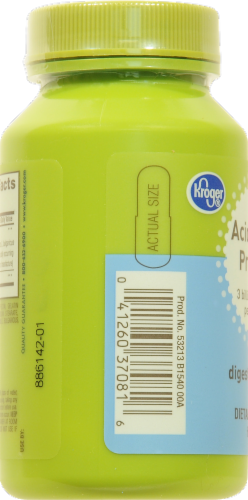 Kroger® Acidophilus Probiotic Digestive Support Capsules Perspective: left