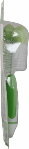 Comforts™ Narrow Neck Baby Bottle & Nipple Brush Perspective: left