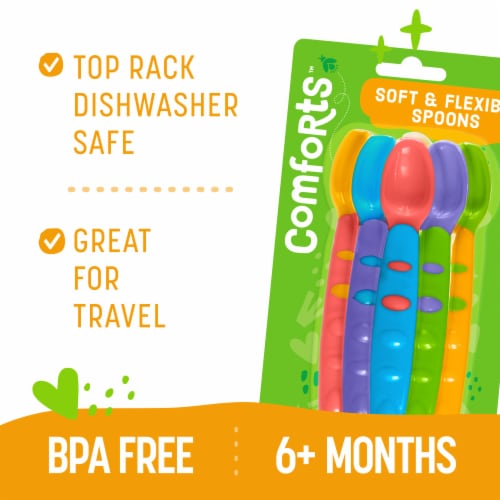 Comforts™ Soft & Flexible Spoons Perspective: left
