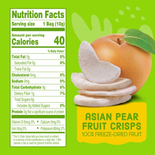 Comforts™ Asian Pear Fruit Crisps Snack Perspective: left