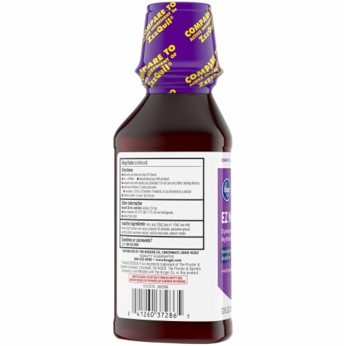 Kroger®  Berry Flavor EZ Nite Sleep Aid Liquid Perspective: left