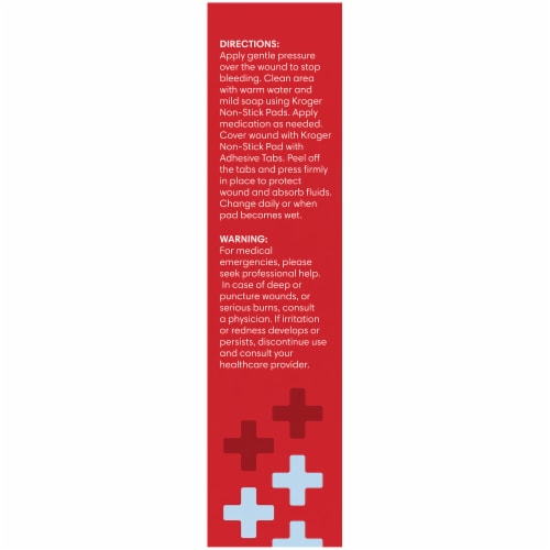 Kroger® Non-Stick Pads With Adhesive Tabs Perspective: left