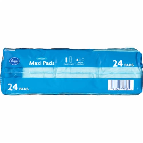 Kroger® Regular Maxi Pads Perspective: left
