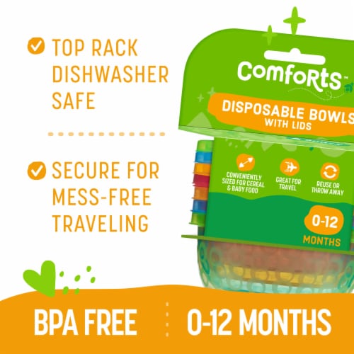 Comforts™ Disposable Bowls Perspective: left