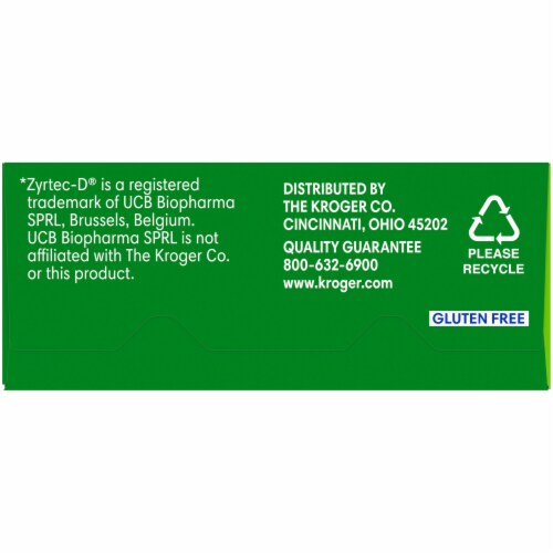 Kroger® Allergy Relief Medicine Perspective: left