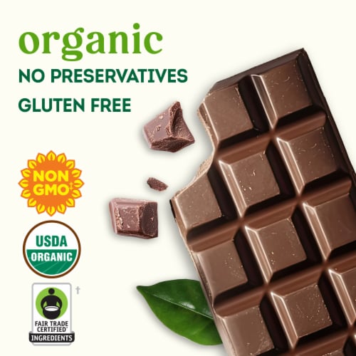 Simple Truth Organic 85% Cacao Fair Trade Dark Chocolate Bar Perspective: left