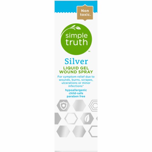 Simple Truth™ Silver Liquid Gel Wound Spray Perspective: left
