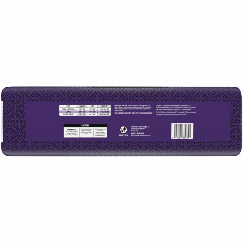 Kroger® Large Maximum Hold Woman's Underwear 32 Count Perspective: left