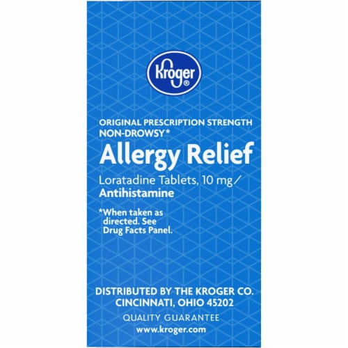 Kroger® Non-Drowsy 24 Hour Allergy Relief Tablets Twin Pack Perspective: left