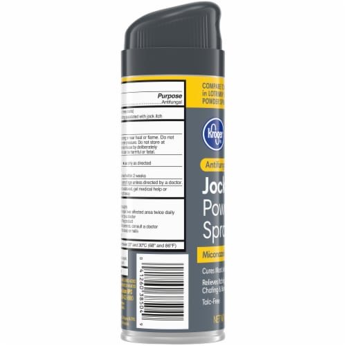 Kroger®  Medicated Jock Itch Spray Can Perspective: left