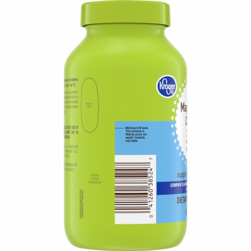 Kroger® Magnesium Citrate 250mg Softgels Perspective: left