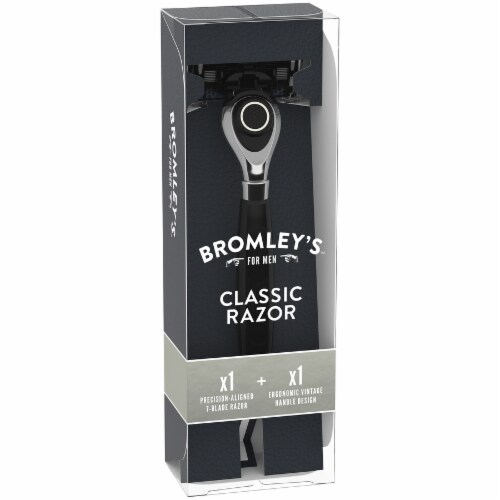Bromley's™ for Men Classic 7-Blade Razor Kit Perspective: left