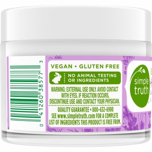 Simple Truth® Lavender Orange Rose Clay Face Mask Perspective: left