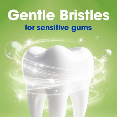Kroger® SmartGrip® Sensitive Toothbrushes with Extra Soft Bristles Perspective: left