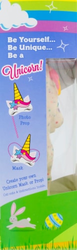 Palmer Birthday Cake Flavored Hallow White Chocolate Magical Easter Unicorn Perspective: left