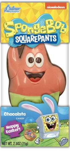 R.M. Palmer Spongebob Squarepants Chocolate Easter Candy Assortment Perspective: left
