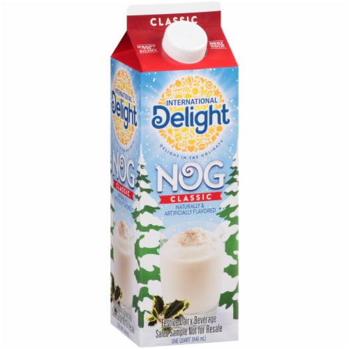 International Delight Classic Nog Perspective: left