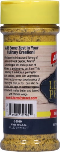 Adams® Lemon Pepper Seasoning Perspective: left