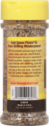 Adams® Steak & Chop Seasoning Perspective: left