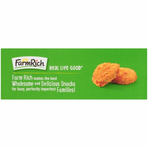 Farm Rich Crispy Breaded Dill Pickle Slices Perspective: left