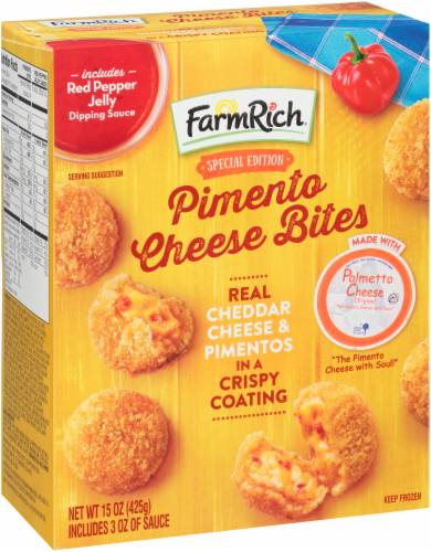Farm Rich Pimento Cheese Bites Perspective: left