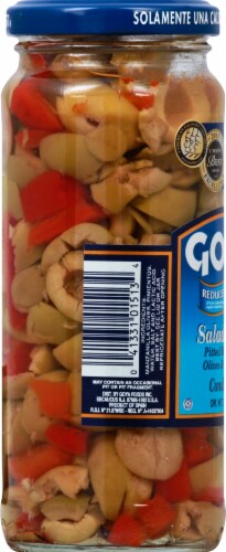 Goya Reduced Sodium Salad Olives Perspective: left