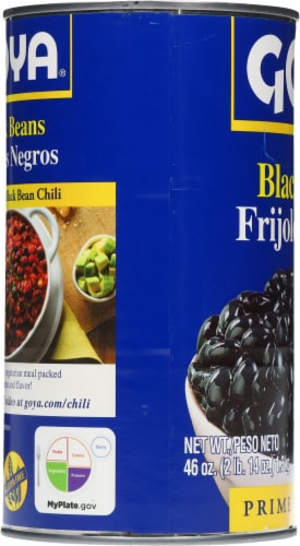 Goya Black Beans Perspective: left