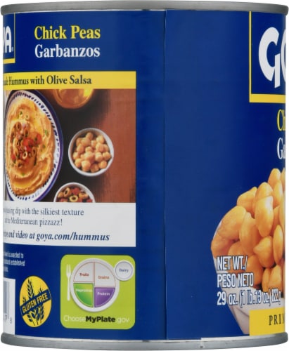 Goya Chick Peas Perspective: left