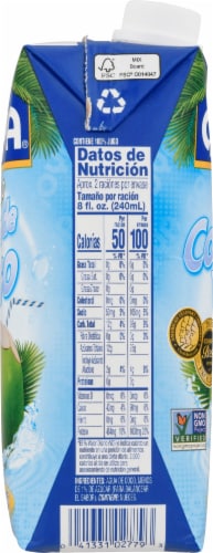 Goya Coconut Water Perspective: left
