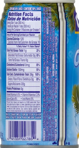 Goya Coconut Water Perspective: left