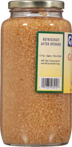 Goya® Minced Garlic Perspective: left