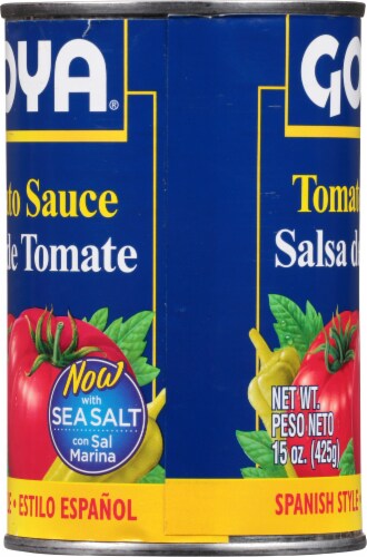 Goya Tomato Sauce Perspective: left