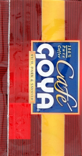 Goya Cafe Espresso Coffee Perspective: left