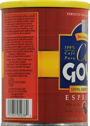 Goya Coffee Perspective: left
