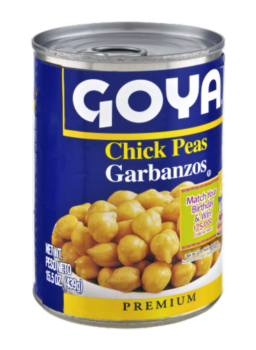 Goya Chick Peas Perspective: left