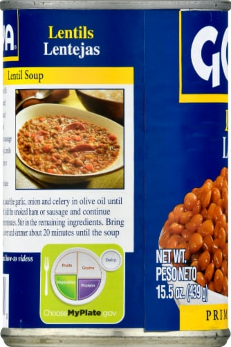 Goya Lentils Perspective: left