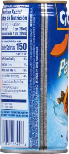 Goya® Papaya Nectar Perspective: left