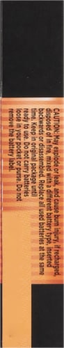 Duracell® Alkaline 9V2 Battery Perspective: left