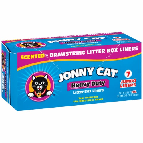 Jonny Cat Heavy Duty Jumbo Scented Liners Perspective: left