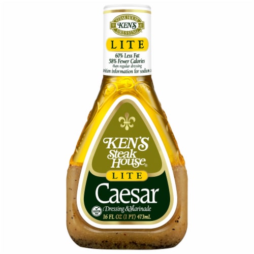 Ken's Steak House® Light Caesar Salad Dressing & Marinade Perspective: left