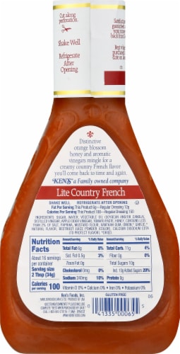 Ken's Steak House® Light Country French Salad Dressing Perspective: left